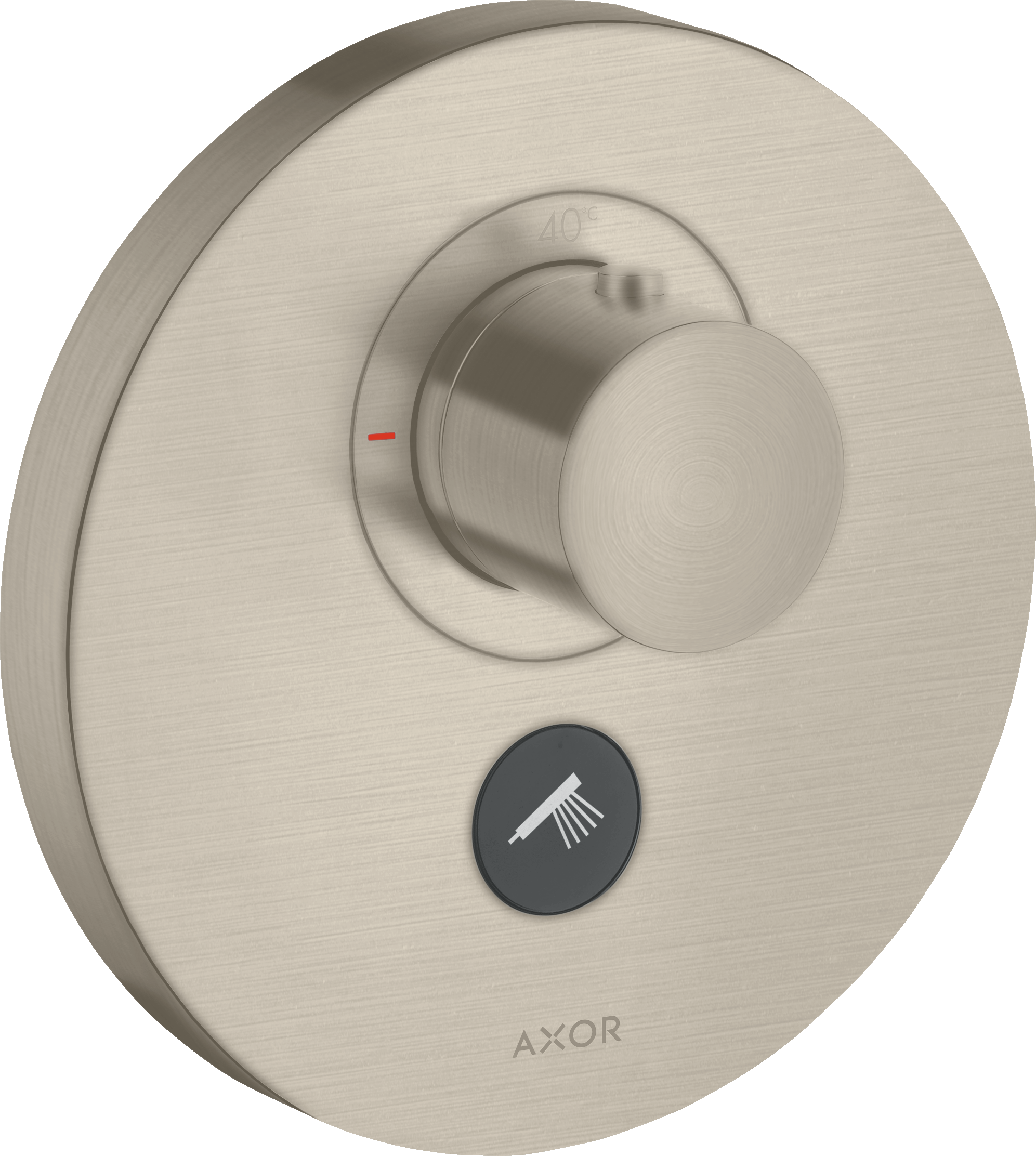 Axor Showerselect Thermostatic Shower Mixer Concealed 215 X 178 X 130mm Nickel - Brushed