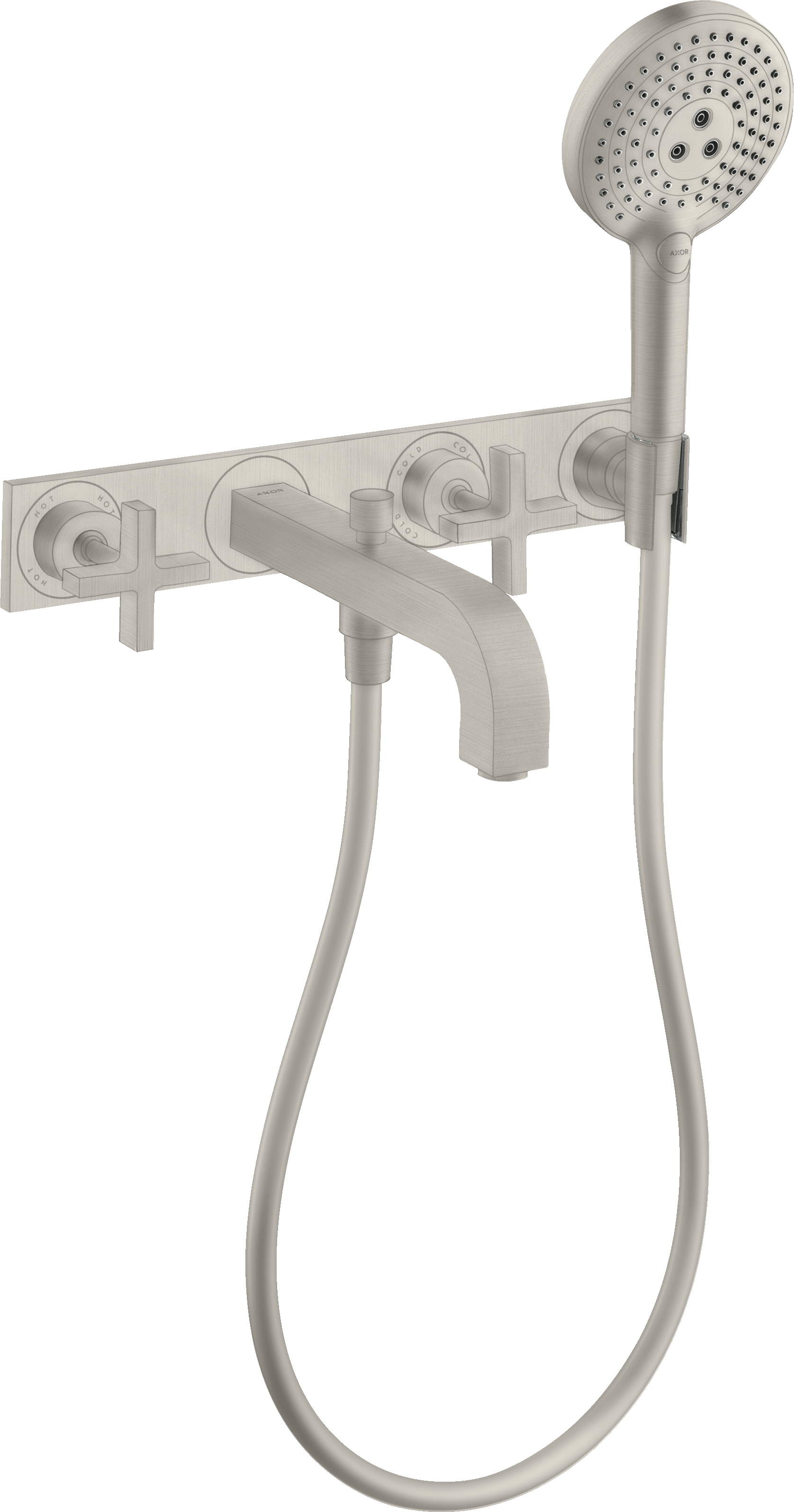 Axor Citterio Bath Mixers Concealed 504 X 263 X 128mm Stainless Steel