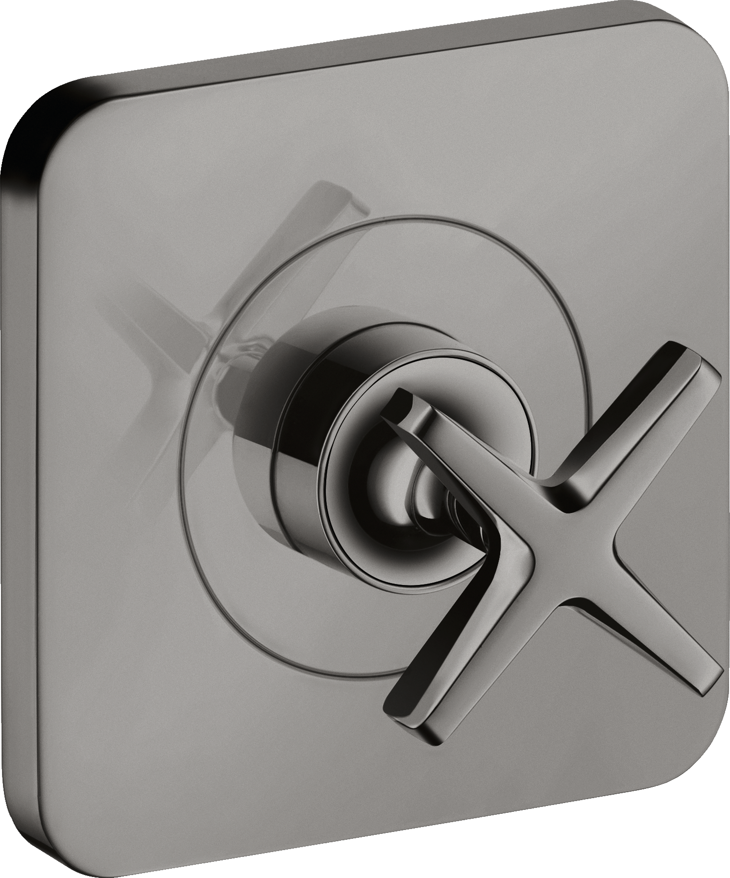 Axor Citterio E Shut-off Valves 300 X 206 X 136mm Gunmetal/chrome - Polished