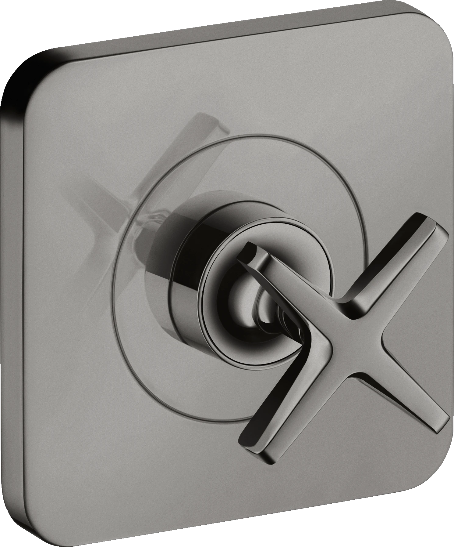Axor Citterio E Shut-off Valves 300 X 206 X 136mm Gunmetal/chrome - Polished