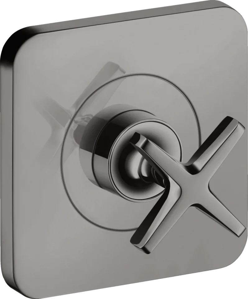 Axor Citterio E Shut-off Valves 300 X 206 X 136mm Gunmetal/chrome - Polished product image - Image 1