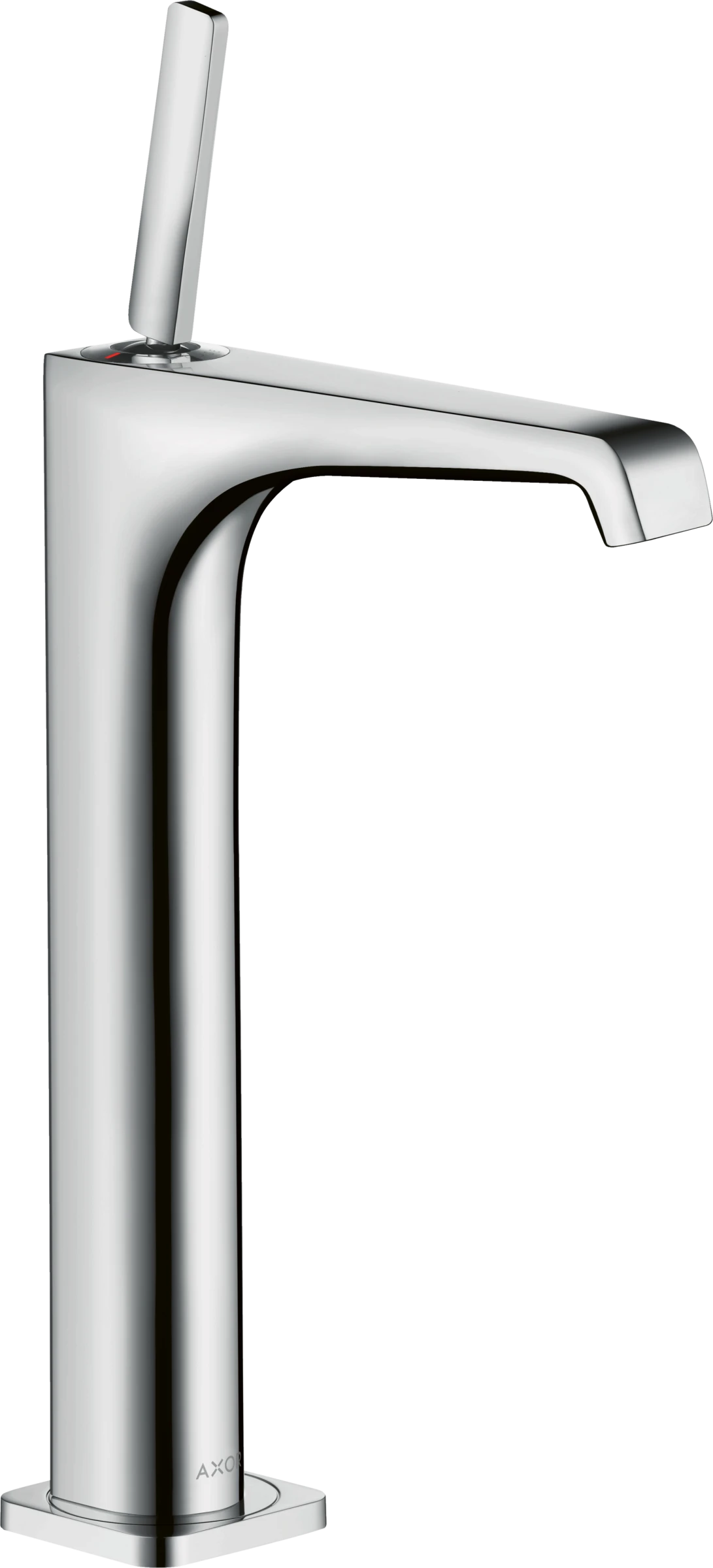 Axor Citterio E Single Lever Basin Mixer 250 With Pin Handle For Wash Bowls With Waste Chrome