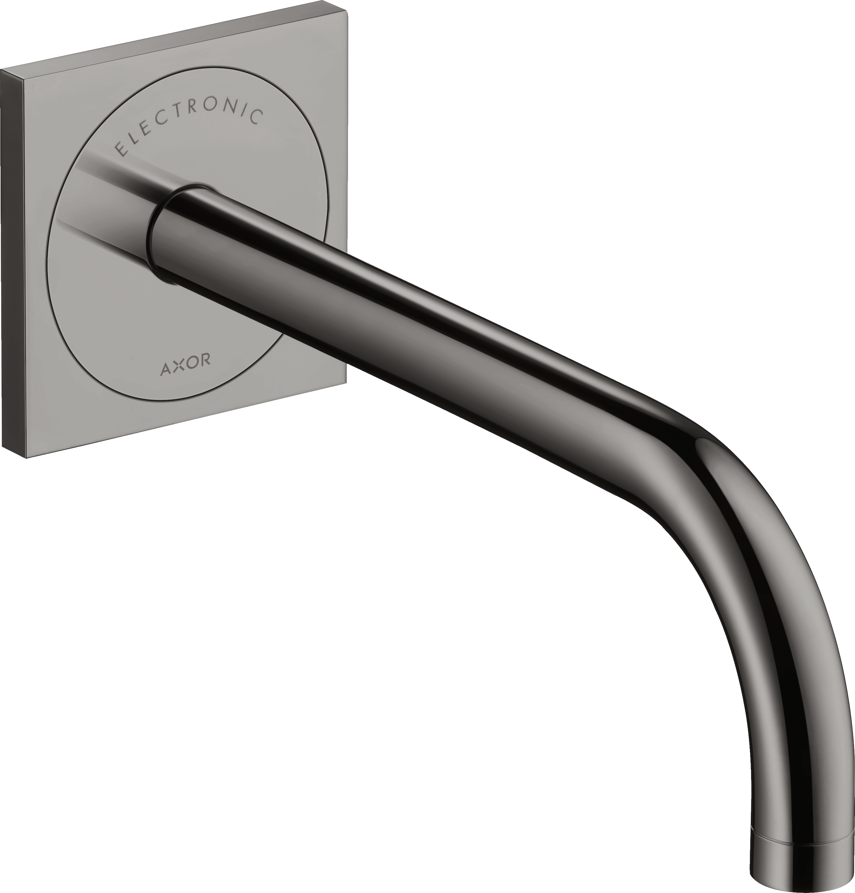 Axor Uno Electronic Taps 397 X 234 X 105mm Gunmetal/chrome - Polished