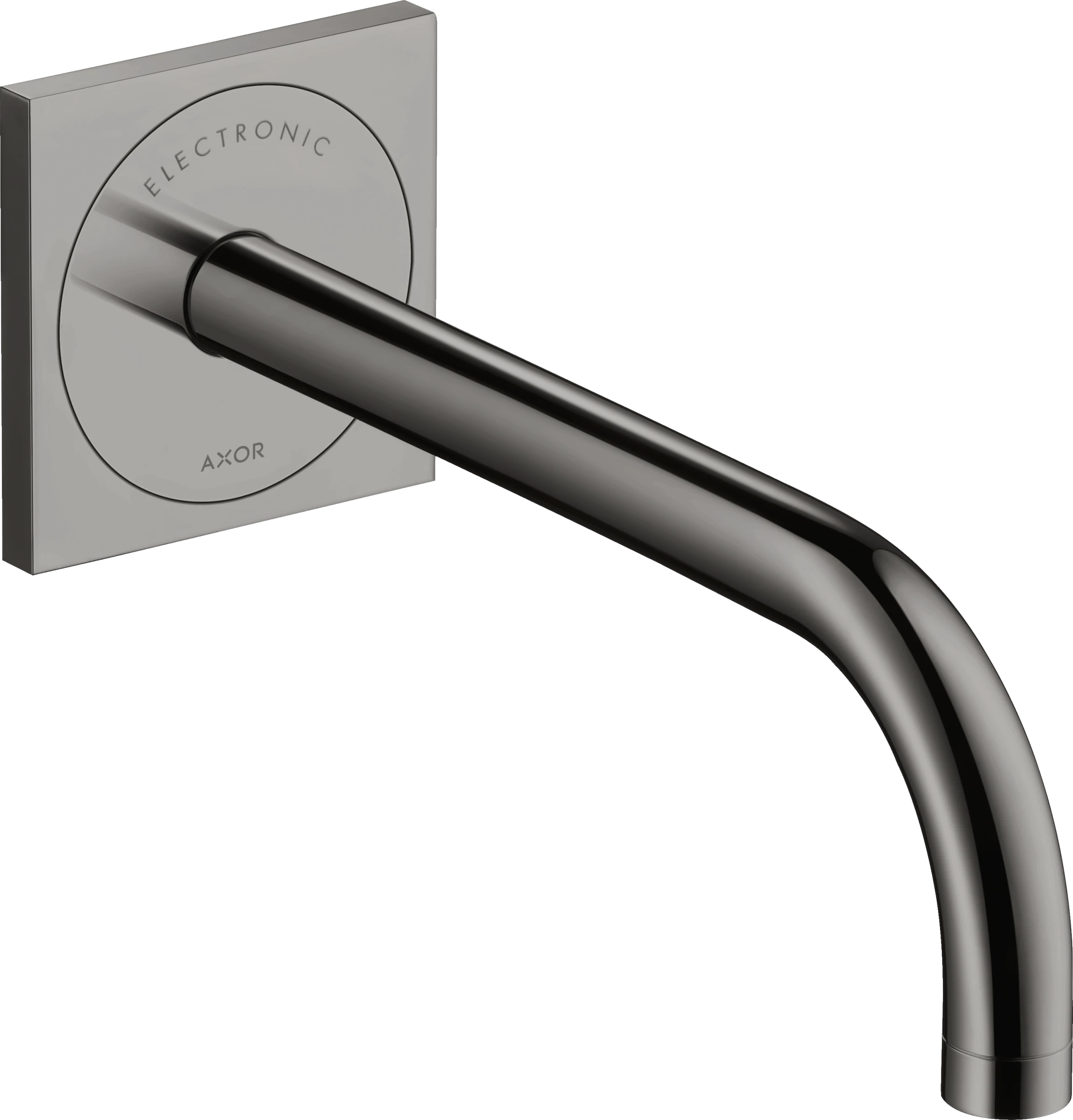 Axor Uno Electronic Taps 397 X 234 X 105mm Gunmetal/chrome - Polished