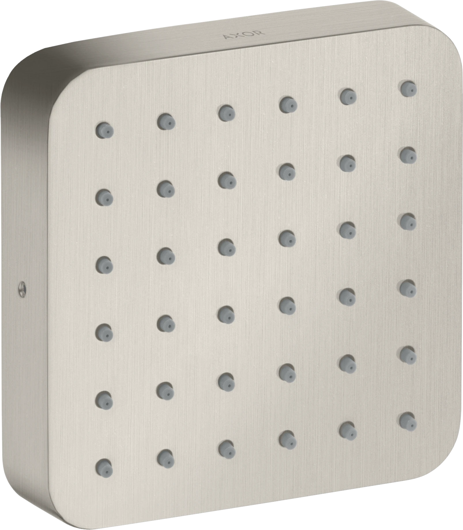 Axor Citterio E Shower Module 120/120 For Concealed Installation Softsquare Stainless Steel Optic