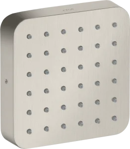 Axor Citterio E Shower Module 120/120 For Concealed Installation Softsquare Stainless Steel Optic