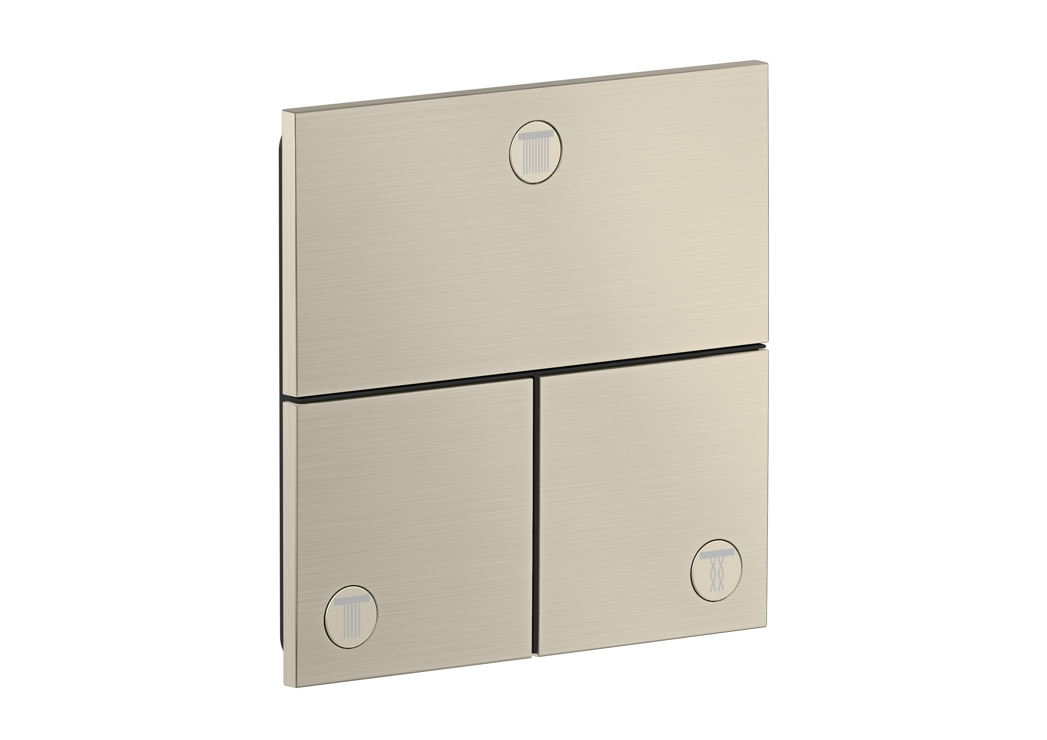 Axor Showerselect Id Valves Concealed 269 X 242 X 179mm Nickel - Brushed