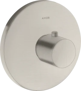 Axor Uno Thermostatic Shower Mixer Concealed 217 X 187 X 135mm Stainless Steel