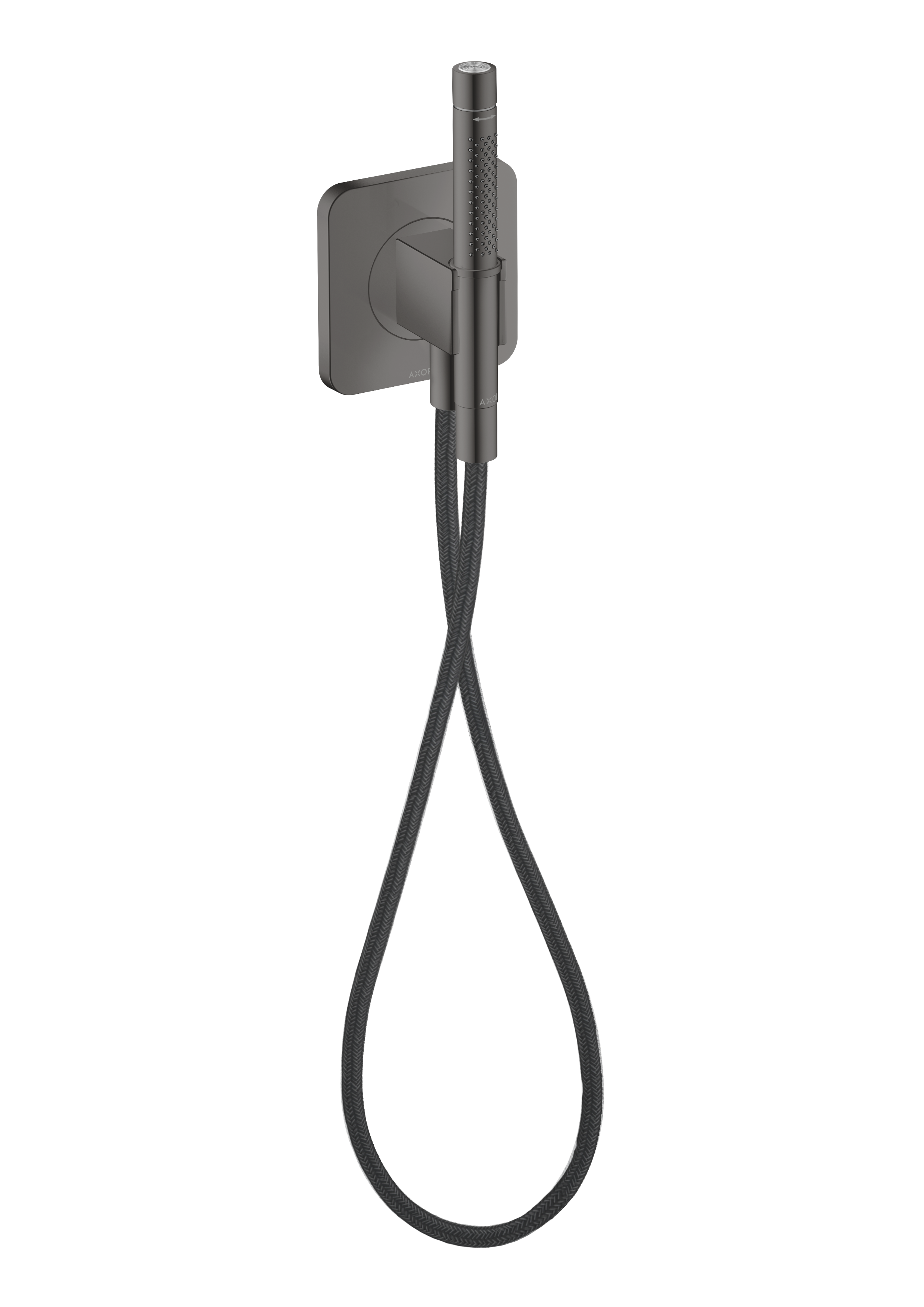 Axor Citterio C Porter Sets 222 X 184 X 133mm Gunmetal/chrome - Polished