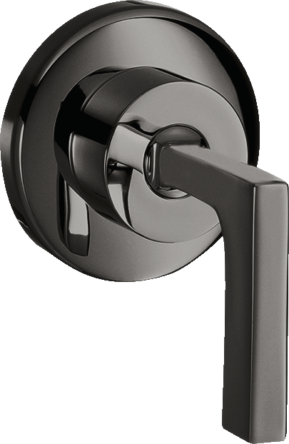 Axor Citterio Shut-off Valves 130 X 110 X 87mm Gunmetal/chrome - Polished