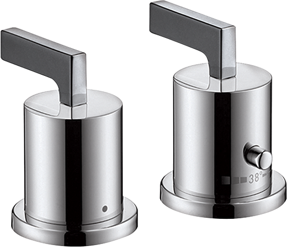 Axor Citterio Thermostatic Bath Filler Concealed 130 X 110 X 87mm Chrome
