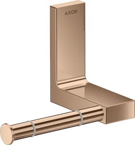 Axor Universal Rectangular Toilet Roll Holders 330 X 217 X 156mm Rose Gold/gold - Polished