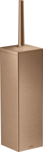 Axor Universal Rectangular Toilet Brush Holders 460 X 245 X 108mm Rose Gold/gold - Brushed