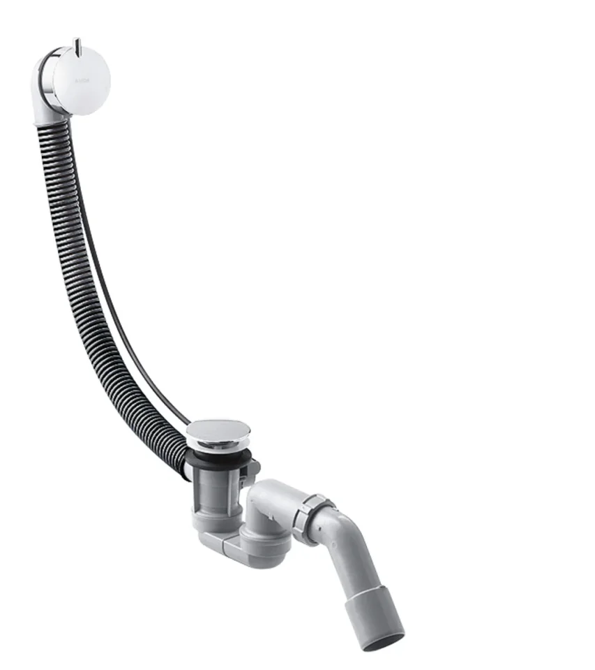 Axor Basic Set For Bath Filler With Waste And Overflow 600 X 315 X 95mm Chrome product image - Image 1