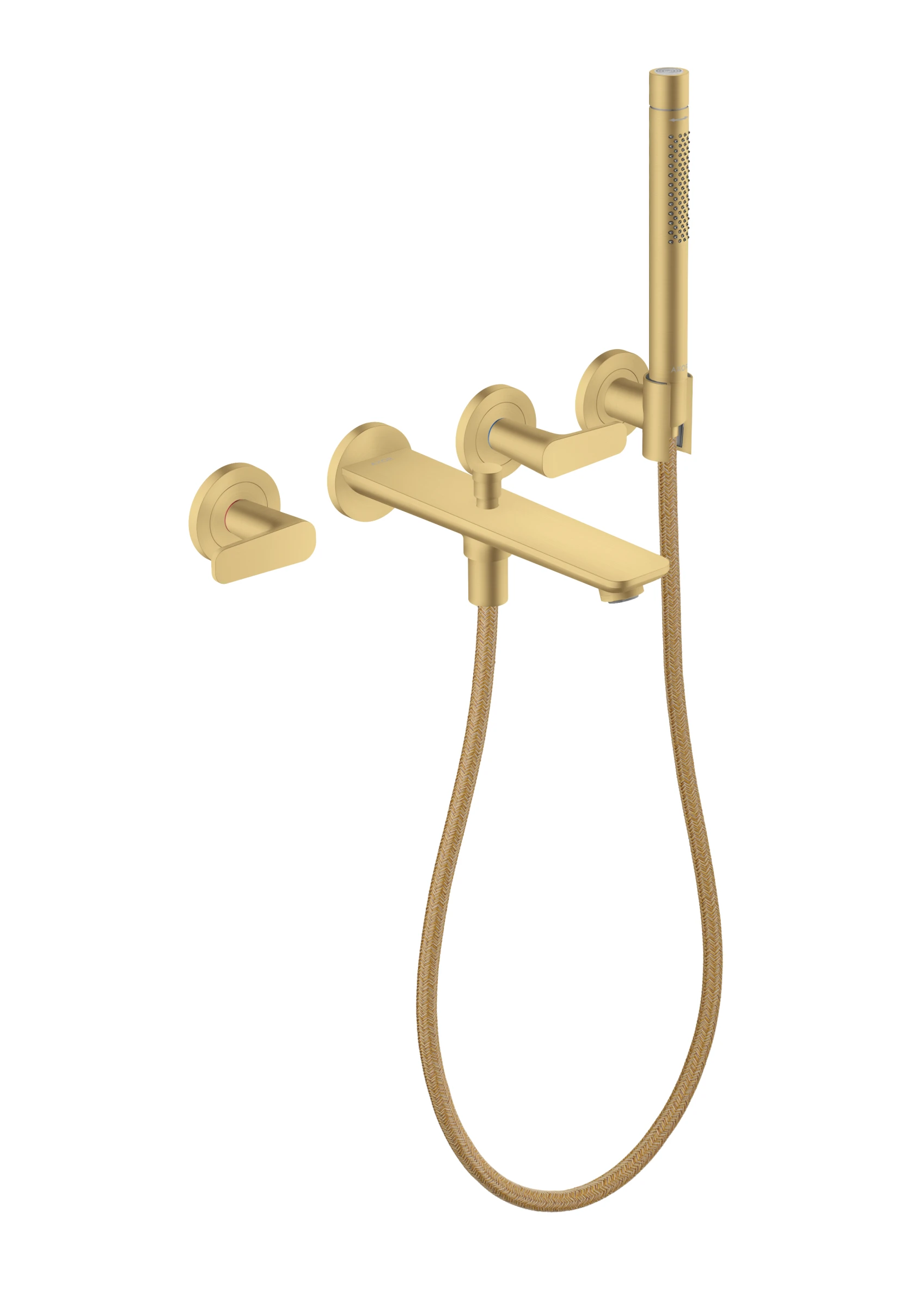 Axor Citterio C Bath Mixers Concealed 504 X 269 X 131mm Gold - Brushed