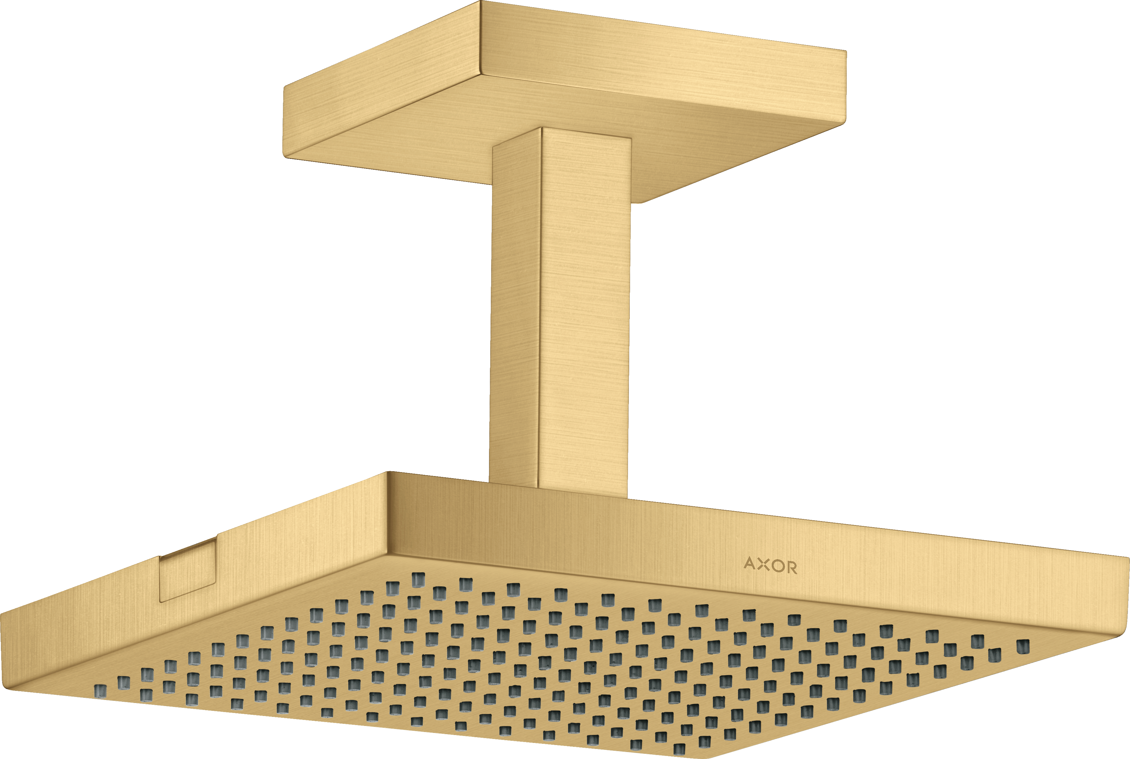 Axor Showersolutions Overhead Showers 365 X 264 X 212mm Gold - Brushed