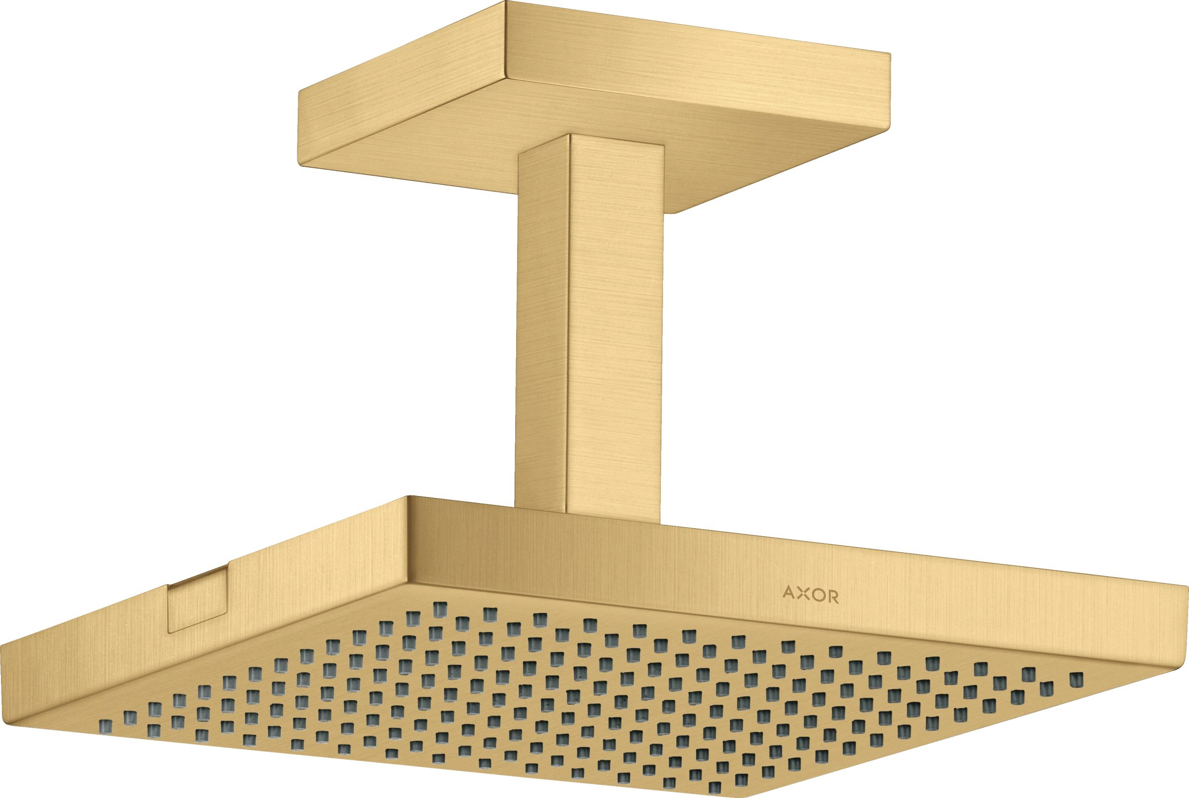 Axor Showersolutions Overhead Showers 365 X 264 X 212mm Gold - Brushed