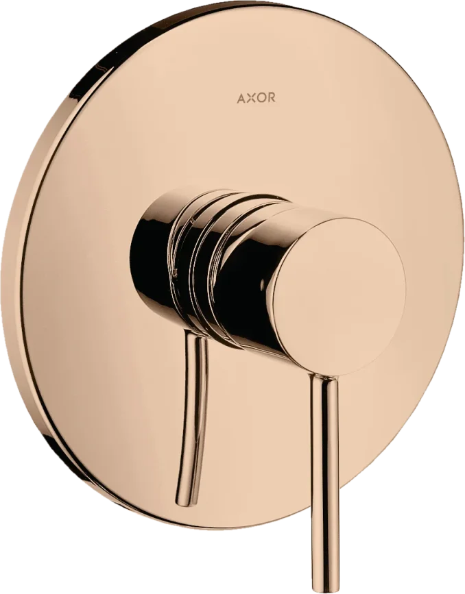 Axor Starck Shower Mixers Concealed 217 X 187 X 135mm Rose Gold/gold - Polished product image - Image 1