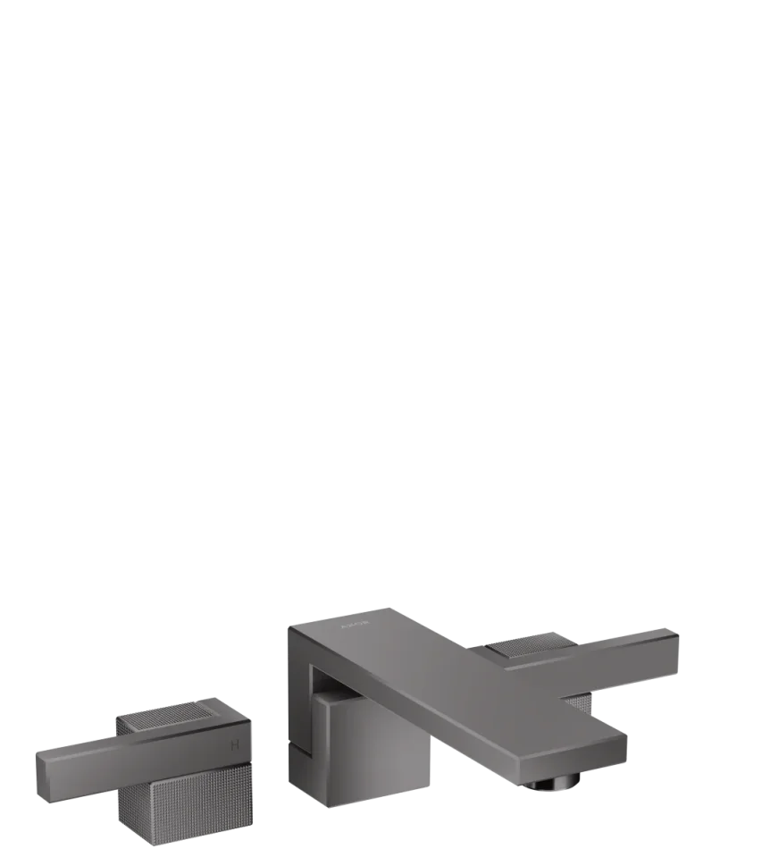 Axor Edge Manual Mixers 517 X 309 X 139mm Gunmetal/chrome - Polished product image - Image 1