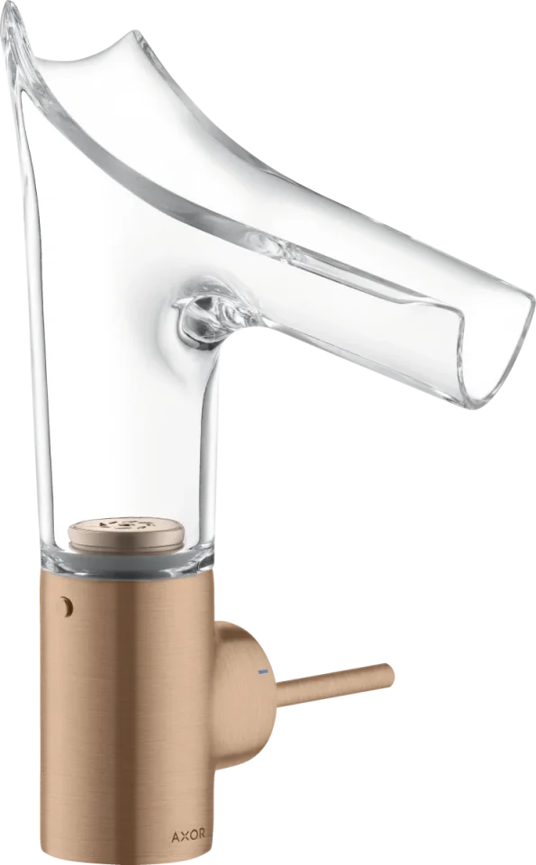 Axor Starck V Manual Mixers 395 X 278 X 160mm Rose Gold/gold - Brushed product image - Image 1