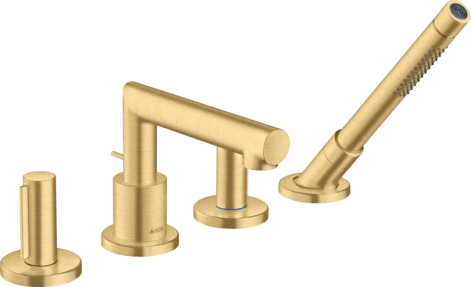 Axor Uno Bath Mixers Concealed 510 X 265 X 135mm Gold - Brushed product image - Image 1