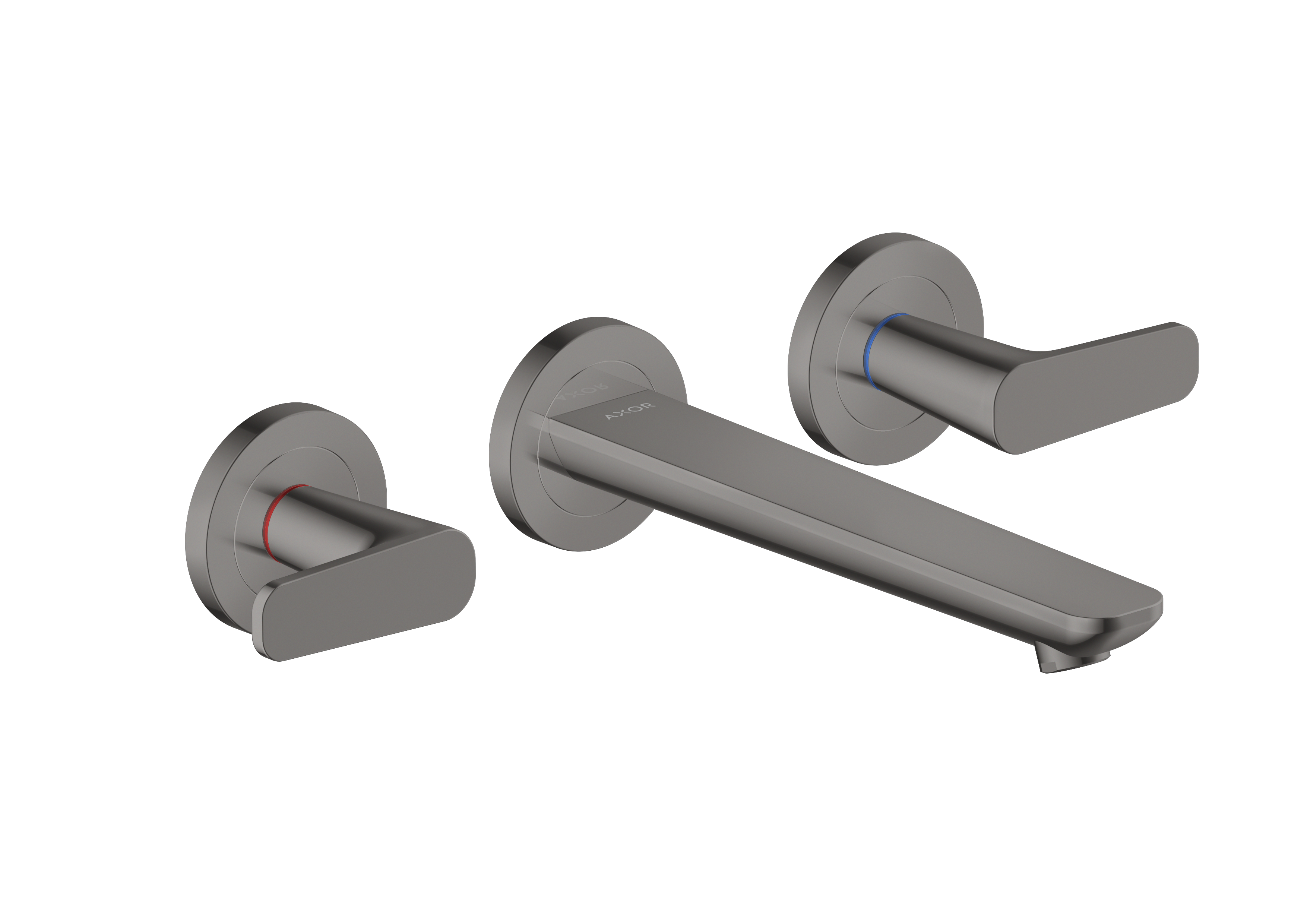 Axor Citterio C Manual Mixers 460 X 245 X 105mm Gunmetal/chrome - Polished