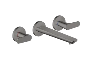Axor Citterio C Manual Mixers 460 X 245 X 105mm Gunmetal/chrome - Polished
