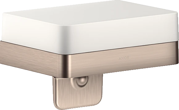 Axor Universal Softsquare Lotion Dispenser 229 X 178 X 127mm Nickel - Brushed