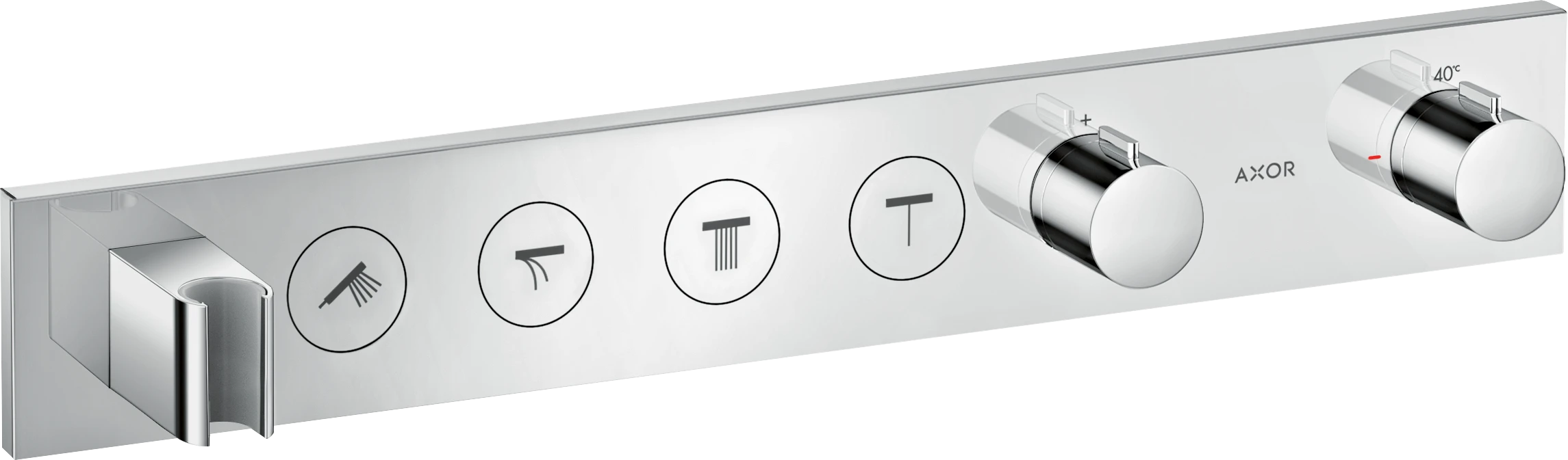 Axor Showersolutions Thermostatic Shower Mixer Concealed 715 X 395 X 150mm Rose Gold/gold - Polished