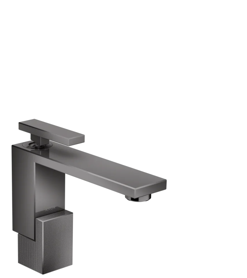 Axor Edge Manual Mixers 517 X 309 X 139mm Gunmetal/chrome - Polished product image - Image 1