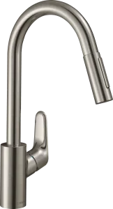 Hansgrohe Focus M41 Manual Kitchen Mixers 556 X 317 X 85mm Stainless Steel