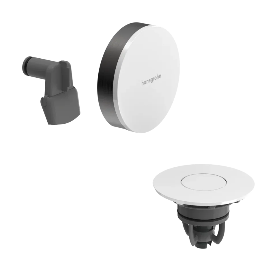 Hansgrohe Exafill Bath Filler With Waste And Overflow 130 X 110 X 85mm product image - Image 1