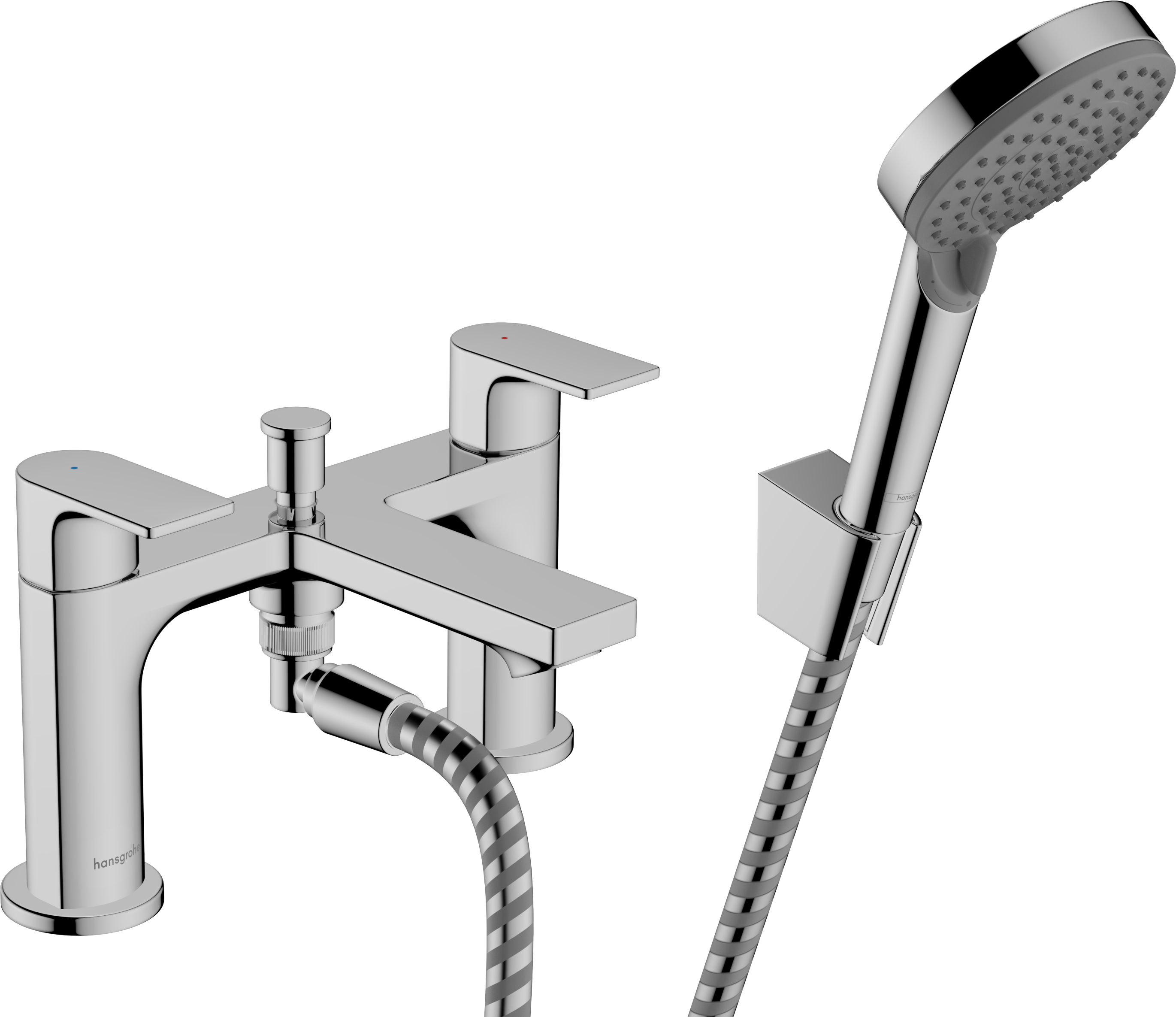 Hansgrohe Rebris E Bath Mixers Concealed 280 X 225 X 180mm Chrome