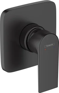 Hansgrohe Vernis Shape Shower Mixers Concealed 244 X 231 X 68mm Black - Matt