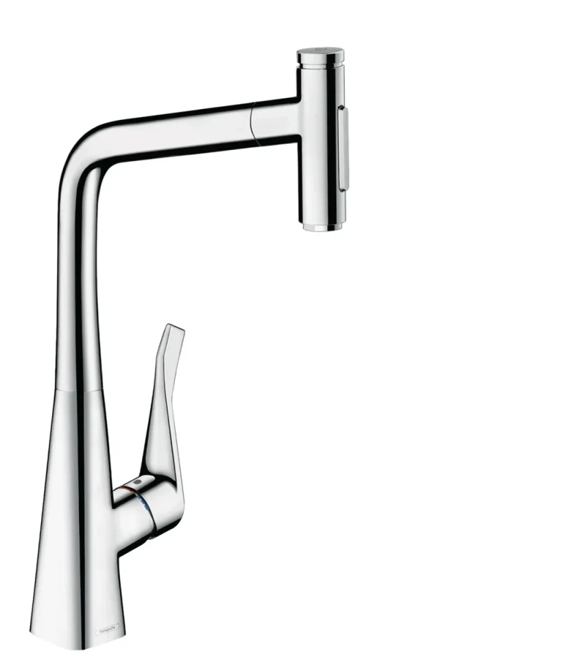 Hansgrohe Metris Select M71 Manual Kitchen Mixers 560 X 320 X 85mm Chrome product image - Image 1