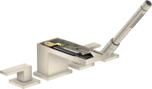 Axor Myedition Bath Mixers Concealed 400 X 350 X 160mm Nickel - Brushed