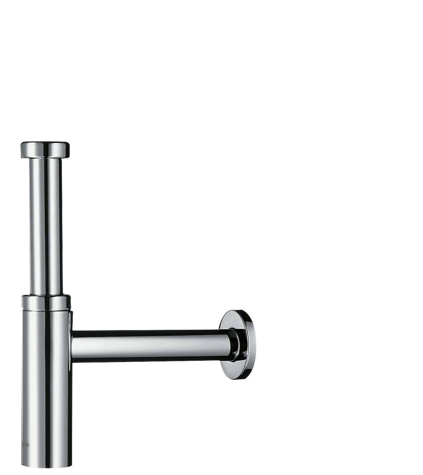 Axor Siphons 340 X 115 X 60mm Gunmetal/chrome - Polished