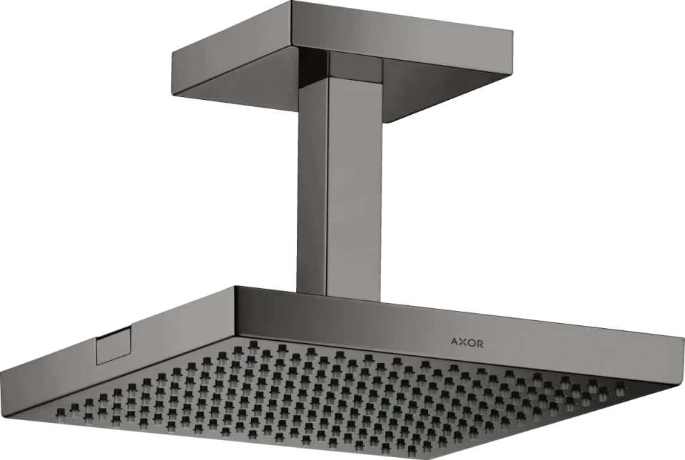 Axor Showersolutions Overhead Showers 365 X 266 X 212mm Gunmetal/chrome - Polished product image - Image 1