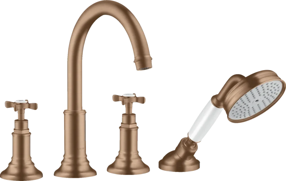 Axor Montreux Bath Mixers Concealed 504 X 263 X 128mm Rose Gold/gold - Brushed product image - Image 1