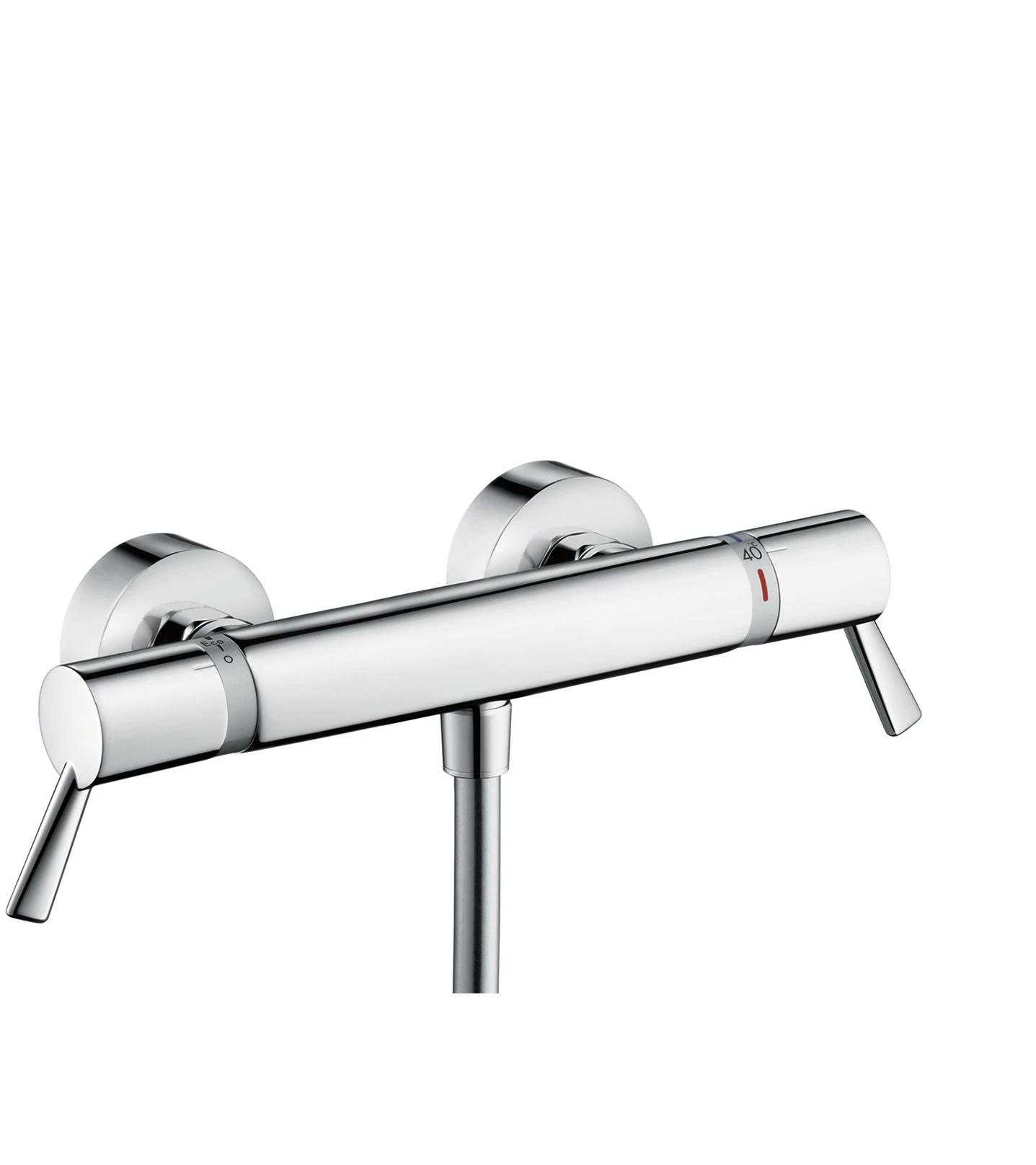 Hansgrohe Ecostat Comfort Thermostatic Shower Mixer Exposed 431 X 203 X 80mm Chrome