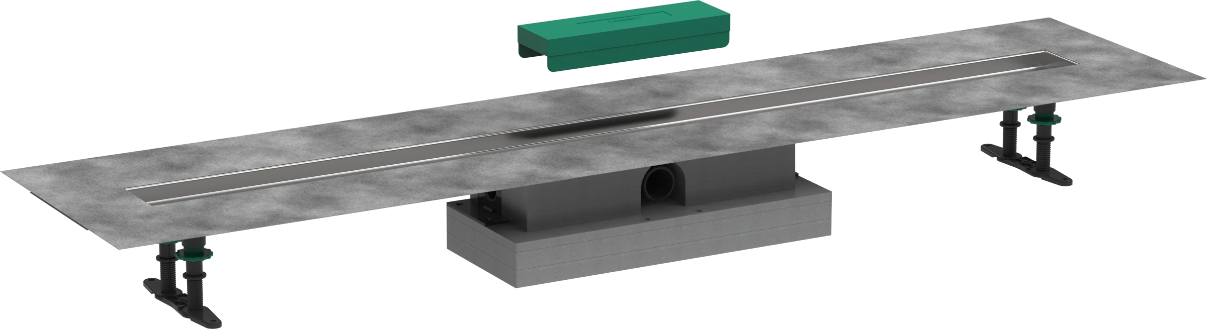 Hansgrohe Ubox Universal Concealed Basic Set Shower Wastes 1600 X 420 X 310mm
