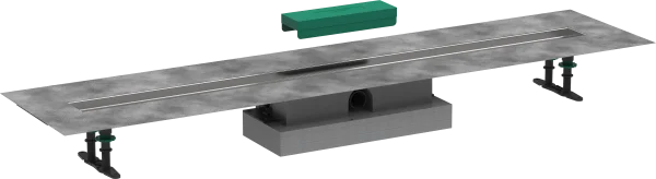Hansgrohe Ubox Universal Concealed Basic Set Shower Wastes 1600 X 420 X 310mm