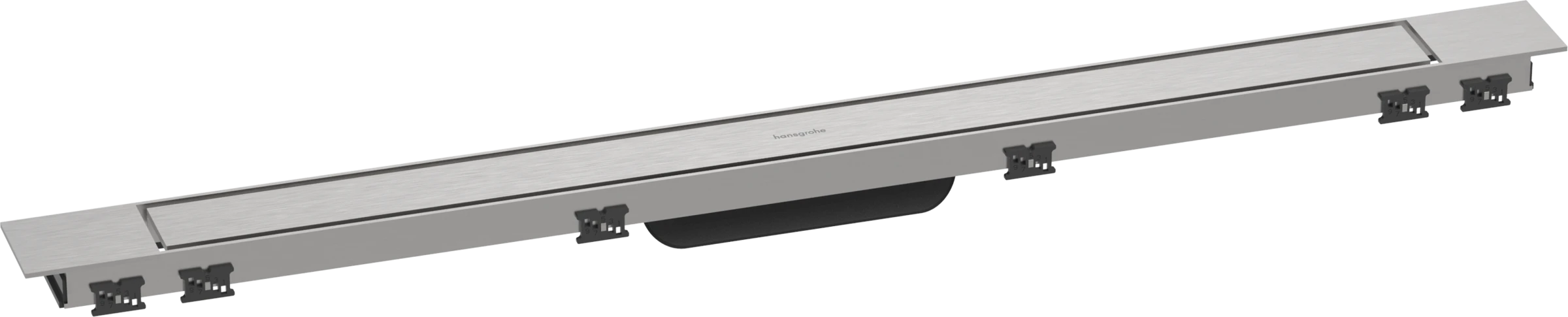 Hansgrohe Raindrain Match Plus Finish Sets Shower Wastes 1080 X 160 X 85mm Stainless Steel - Brushed