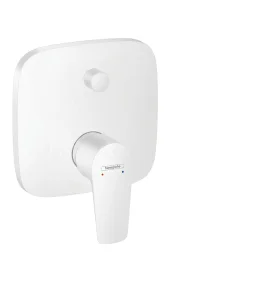 Hansgrohe Talis E Bath Mixers Concealed 217 X 180 X 132mm White - Matt