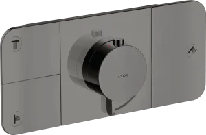 Axor One Thermostatic Shower Mixer Concealed 450 X 230 X 255mm Gunmetal/chrome - Polished