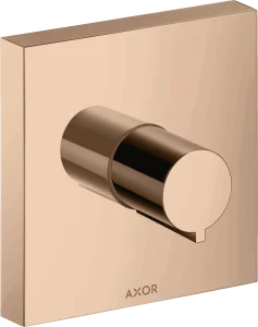 Axor Showersolutions Shut-off Valves 240 X 230 X 65mm Rose Gold/gold - Polished