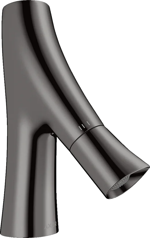 Axor Starck Organic Pillar Tap 465 X 240 X 78mm Gunmetal/chrome - Polished product image - Image 1