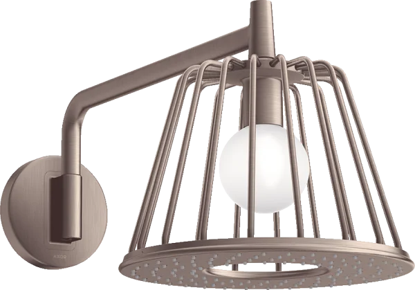 Axor Lampshower/nendo Overhead Showers 755 X 315 X 350mm Nickel - Brushed