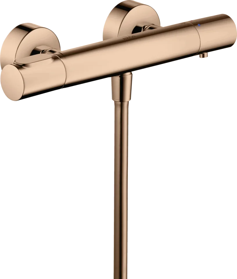 Axor Citterio M Thermostatic Shower Mixer Exposed 360 X 135 X 105mm Rose Gold/gold - Polished product image - Image 1