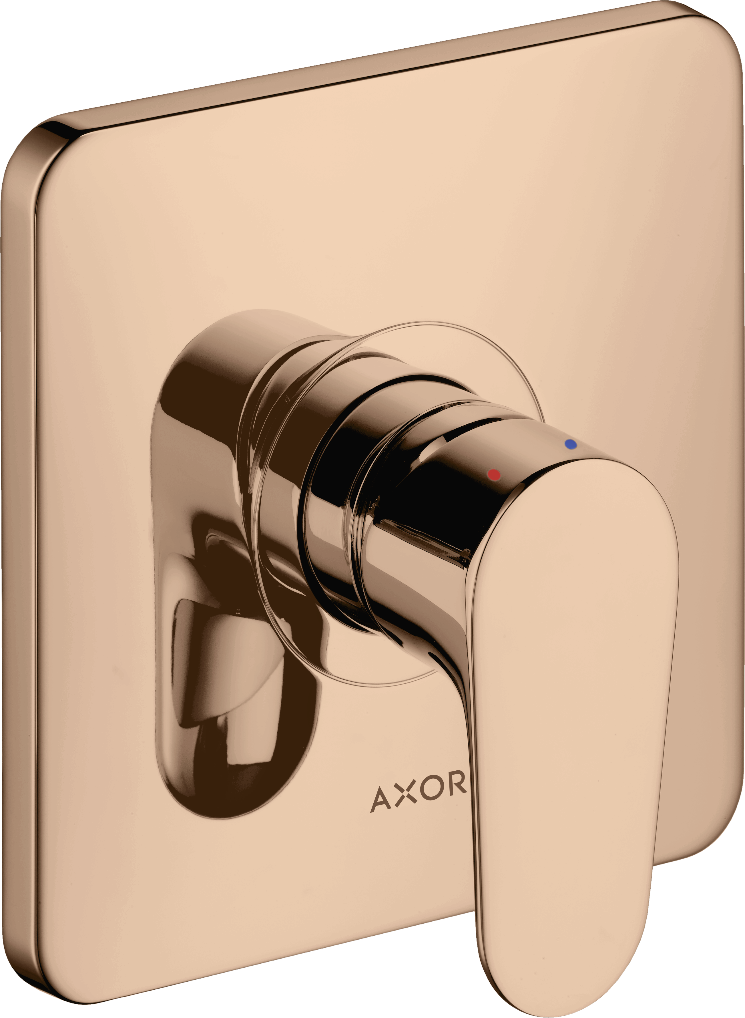 Axor Citterio M Shower Mixers Concealed 217 X 187 X 135mm Rose Gold/gold - Polished